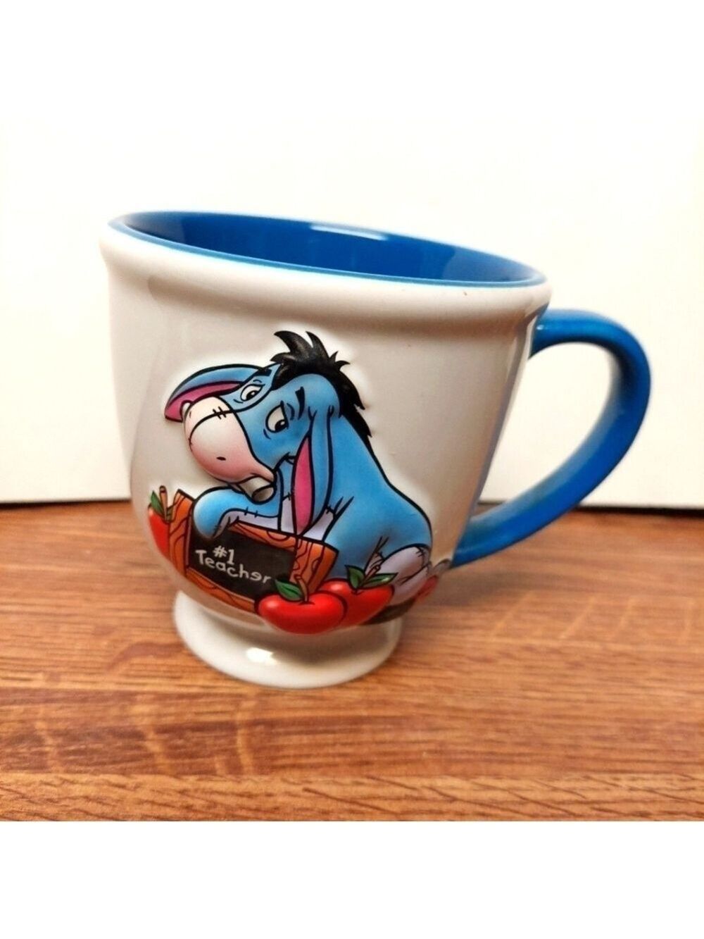 Vintage 2001 Disney Embossed Eeyore Mug
